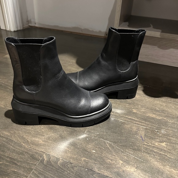 Stuart Weitzman Norah leather boots - Picture 1 of 4